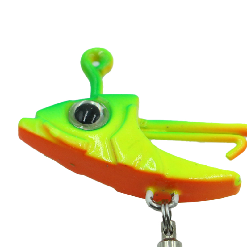 Firros de la cabeza de la plantilla de spinner señuelos
