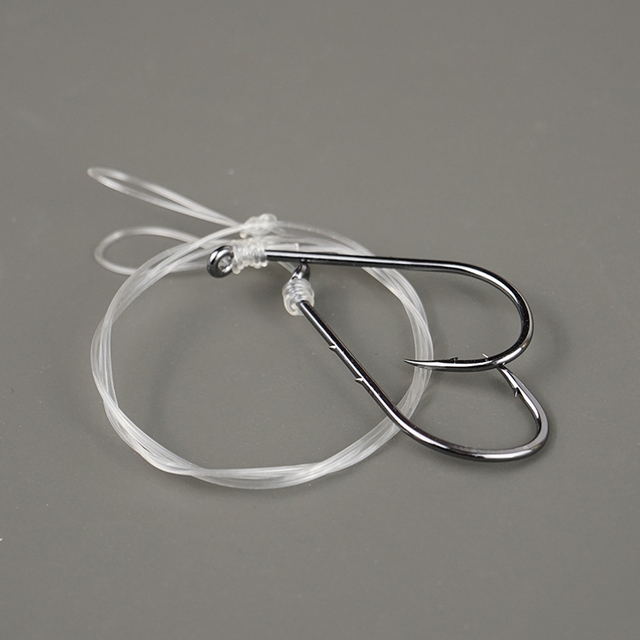 Línea Fluoro de plataforma doble para bagre