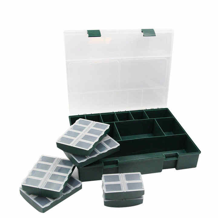 Caja de carpa con 6 cajas
