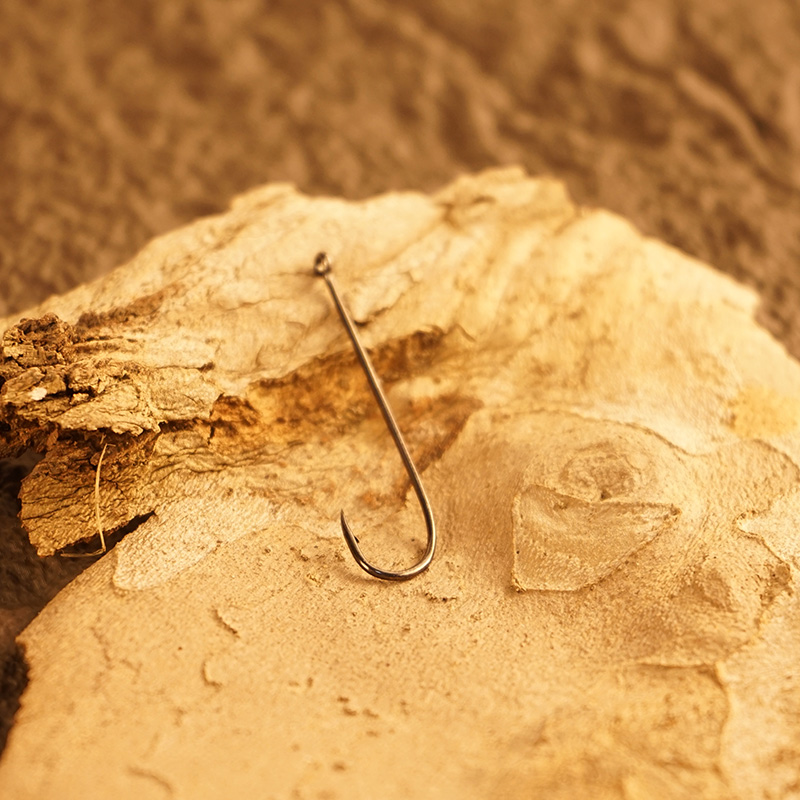 Anzuelo de pesca de mango largo