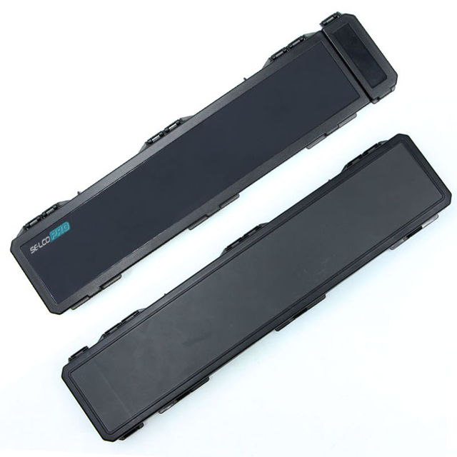 Caja de plataforma de carpa negra