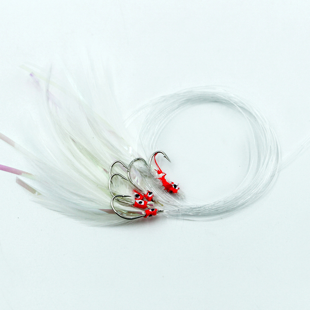 Plataforma de pesca de plumas