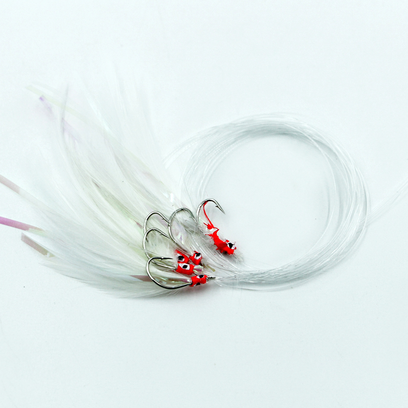 Plataforma de pesca de plumas