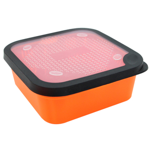 Caja de salsa de pellets con tapa de tamiz