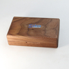 Caja de moscas de madera de nogal