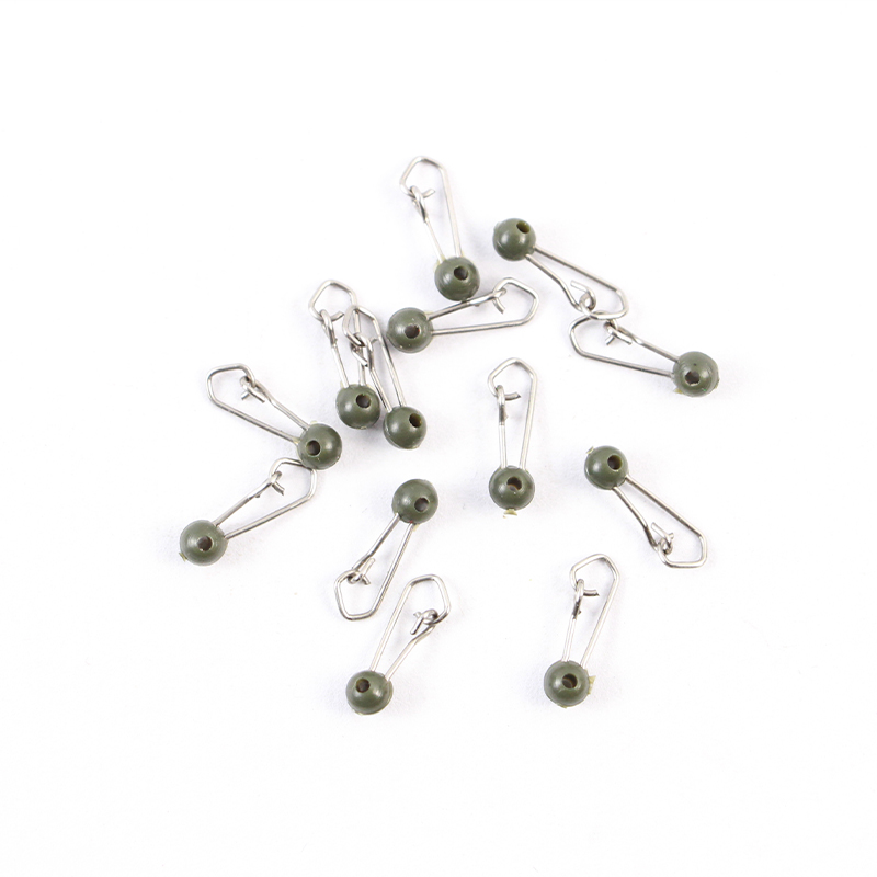 Clip de pesca con cubierta de cuentas