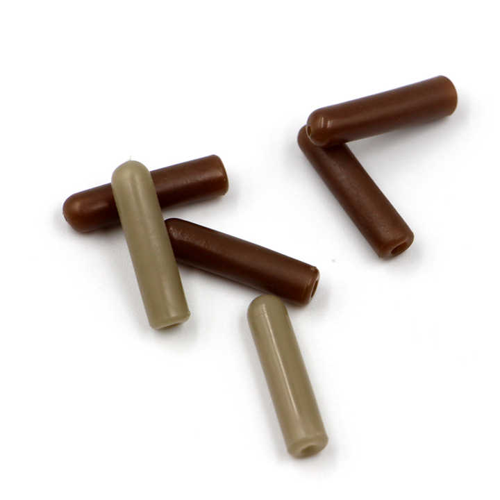 Cuentas de pesca de goma suave de 2.5 cm