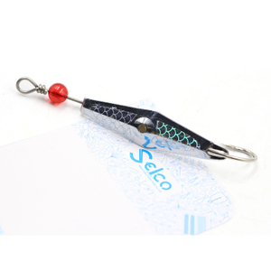Mini señuelo de pesca en hielo de latón