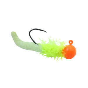 Feather Jig Head Soft Lo señuelo