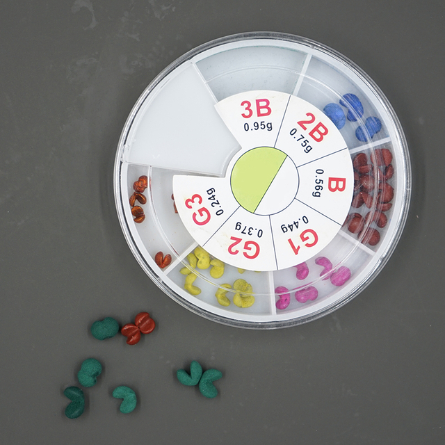 Simpilador de tiro dividido con recubrimiento de goma