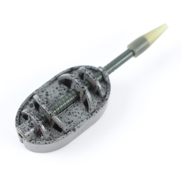 Selco Zinc Method Feeder - Soporte para cebo para pesca de carpas