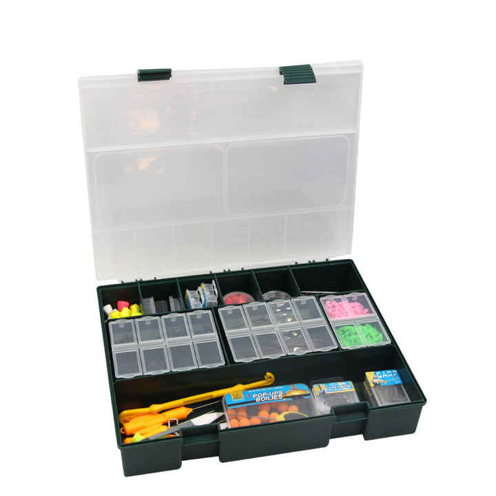 Caja de carpa con 6 cajas
