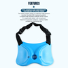 Selco Cinturón de combate ABS de alta resistencia con barra de tope de acero inoxidable y cinturón ajustable de 5 cm para pesca de altura en agua dulce y salada
