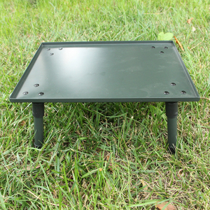 Mesa de bivvy verde compacta