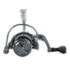 Carrete giratorio Selco SGR-HJ500 con rodamiento 1BB, relación de engranaje 5.2:1 y arrastre máximo de 3 kg, carrete de acero inoxidable de alta capacidad para pesca en agua dulce y salada