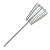 Selco Mezclador de cebo de acero al carbono con cabezal mezclador simétrico de 11 puntas para pesca de carpas y comederos